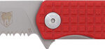 COBRATEC MEDIUM CAYDEN 3.25" - RED/SS D2 SERRATED BLADE - Image 2
