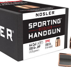 NOSLER BULLETS 44 CAL .429 - 200GR JHP 250CT