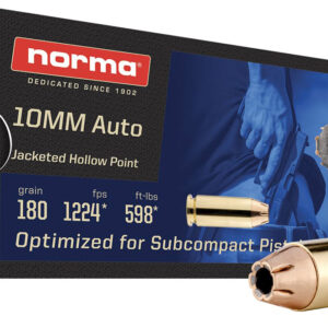 NORMA SAFEGUARD 10MM 180GR JHP 50/20
