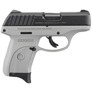RUG EC9S 9MM 3.12 GRAY FRAME BLACK SLIDE 8RD