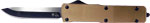 TEMPLAR KNIFE SMALL OTF ALUM - ANOD BRONZE 2.75" D2 BLK DROP