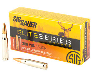 SIG AMMO 308WIN 150GR ELT HNT 20/200