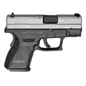 SPR XD 9MM 3 SUBCOMPACT ESSENTIALS BITONE CA LEG