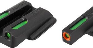 TRUGLO SIGHT SET RUGER LC9/S - TFX PRO GREEN/ORANGE OUTLINE