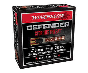 WIN DEFENDER 410GA 2.5" 3/12 DISC 10
