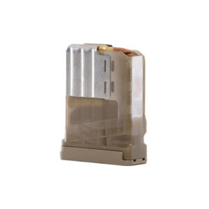 L7AWM® 10 MAGAZINE - .308 WIN/7.62X51MM/6.5 CREEDMOOR, 10RD, TRANSLUCENT DARK EARTH