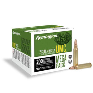 UMC CENTERFIRE RIFLE AMMUNITION - 223 REM, FMJ, 55 GR, 3240 FPS, 200/BX