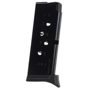 P-20/6E LCP .380 MAG 6 ROUND WITH EXTENDED FLOORPLATE