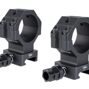 SCOPE RINGS W/ Q-LOC - BLACK, EXTRA TALL, FITS 34MM TUBES, 1.4"H
