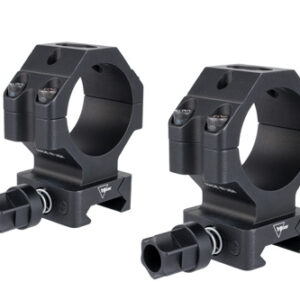 SCOPE RINGS W/ Q-LOC - BLACK, TALL, FITS 35MM TUBES, 1.3"H
