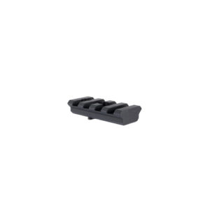 PICATINNY RAIL - BLACK, 1.4" TALL ADJUSTERS, FITS Q-LOC / SLIM LINE MOUNTS