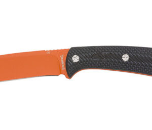 BACK COUNTRY FIXED - BLACK, DROP POINT, PLAIN EDGE, 3-1/2" BLADE