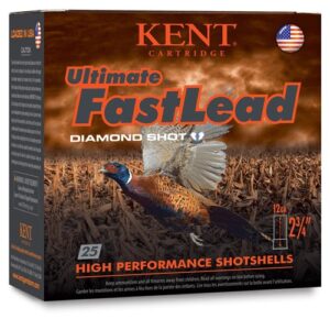 ULTIMATE FAST LEAD SHOTSHELLS - 12 GA, 2-3/4", 1-1/4OZ, 6 SHOT, 1345 FPS, 25/BX