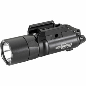 X300T-B TURBO WEAPONLIGHT - BLACK, 650 LUMENS, 66,000 CANDELA, THUMB SCREW