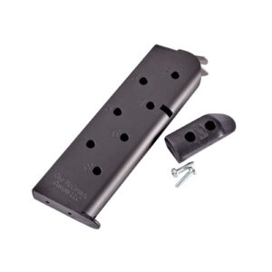 MATCH GRADE FULL SIZE 1911 MAGAZINE - MATTE, .45 ACP, 8/RD, BASE PAD