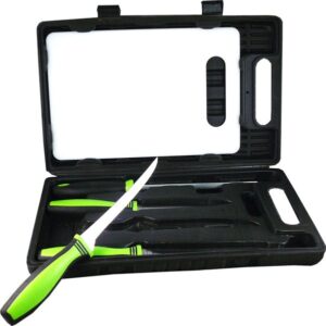 Sarge Knives 5-Piece Fishing Kit In Hard Plastic Case