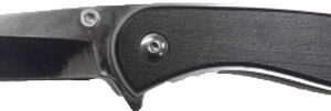 Sarge Hornet 3.25" Black Brushed Swift Assisted Folder