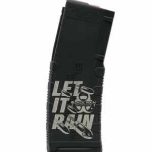 BRO 30 Round Magazine Lasered Let it Rain Bullets