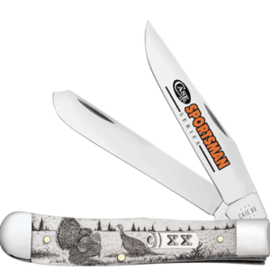 Case Trapper Turkey 4 1/8" 2-Blades Natural Bone