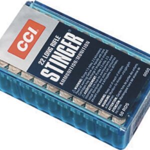 CCI Stinger Varmint Rimfire Ammunition - 22 LR 32 Grain Copper Plated HP