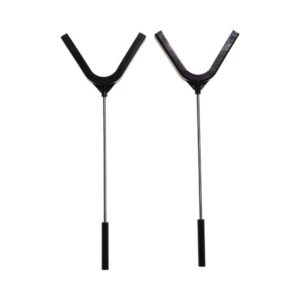 Allen EZ-Aim Clay Target Holder Holds 4.5" Clay Targets 2-Pack - Black