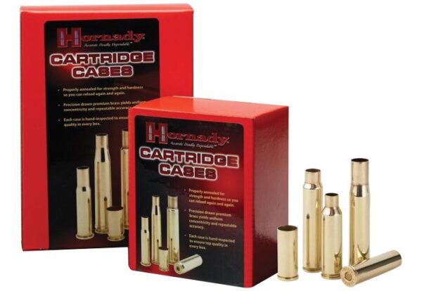 Hornady Unprimed Brass Rifle Cartridge Cases .243 Win 2000/ct Box