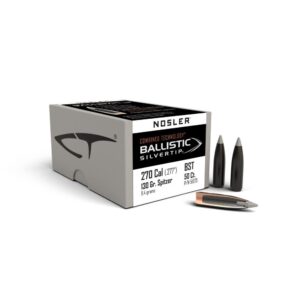 Nosler Ballistic SilverTip Hunting Bullets .270 cal .277" 130 gr SBT-BSTIP 50/ct