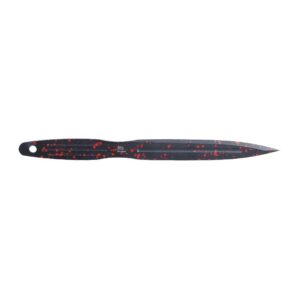 CRKT Onion Throwing Knives 6-1/4" Spear Point Blade Black and Red 3/ct
