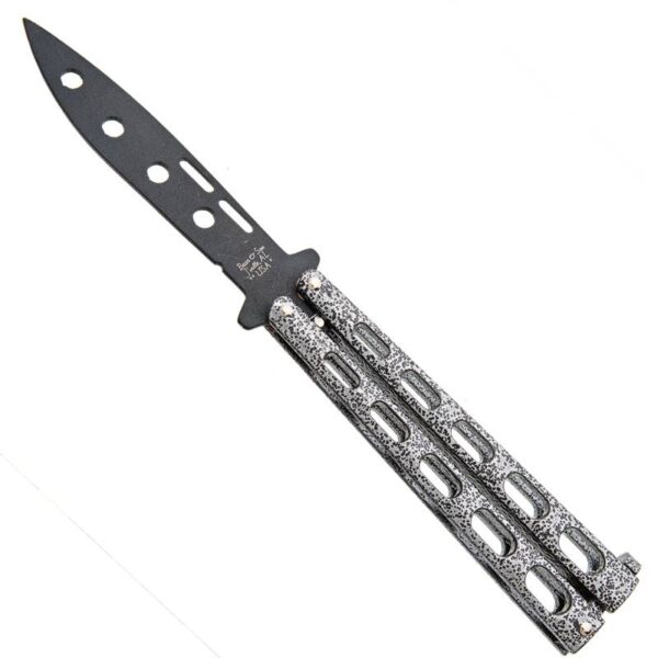 BEAR & SONS 5" SLVR BTTRFLY PWDR CT TRAINER