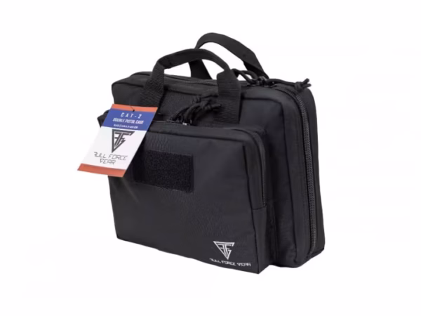 FULL FORGE CAT 2  DBL PSTL BAG, BLK