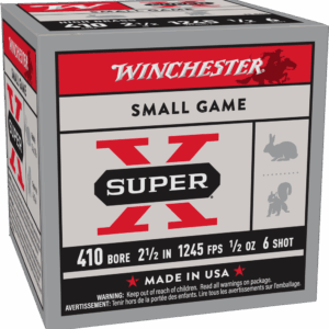 WINCHESTER SPR-X HB GL 410 21/2 #6 25RD BX 250RD CASE