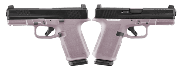 RUGER RXM 9MM PISTOL 4" BBL PINK CHAMPAGNE MAGPUL EHG, O.R. 2-15RD MAGS
