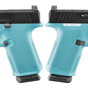 RUGER RXM 9MM PISTOL 4" BBL ROBIN EGG BLUE MAGPUL EHG, O.R. 2-15RD MAGS