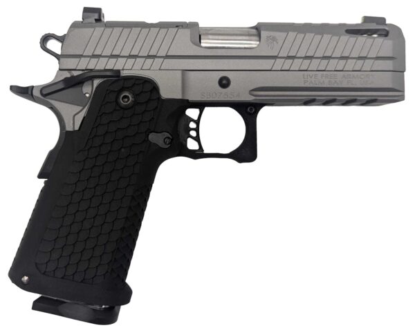 LFA Apollo 11 Compact Pistol - 9mm | Grey | 4.1" Ported | 1x17rd Mag