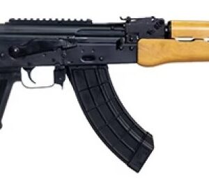 Century Arms Romanian CGR AK-47 Rifle - Black | 7.62x39 | 16.5" Barrel | Slant Break | Wood Stock & Handguard | Picatinny Optics Rail
