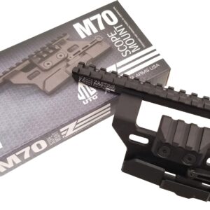 Zastava Arms M70 Side Scope Mount - Fits Zastava ZPAPM70 and Serbian/Yugo AK Side Rails | Made by UTG