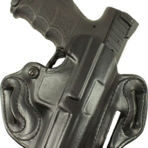DESANTIS SPEED SCABBARD HOLSTR - RH OWB LEATHER JUDGE 3" BLK
