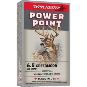 WINCHESTER 6.5 CREEDMOOR 140 PP SX  20 RD/BX 10 BX/CS