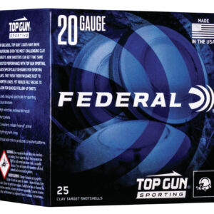 Federal TGS22475 Top Gun  20Gauge 2.75" 7/8oz 7.5Shot 25 Per Box/10 Case