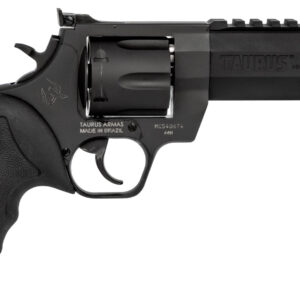Taurus 2440051RH Raging Hunter  44 Rem Mag 6rd 5.12" Matte Black Oxide Steel Black Rubber with Integrated Red Cushion Insert Grip