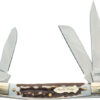 UNCLE HENRY KNIFE NEXT GEN - STAGLON JR FOLDING 3-BLADE - Image 2