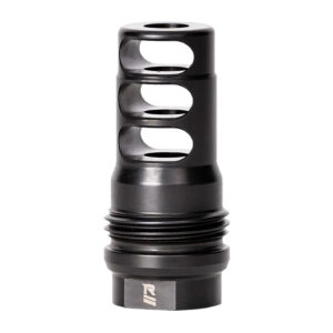 Rugged Suppressor MB011 3 Port Brake  Black with 1/2"-28 tpi Threads & 2.16" OAL for 5.56x45mm NATO Radiant762, Surge762, Razor762 & Micro30 Suppressors