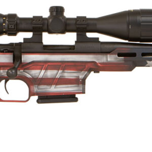 Howa HMXL223USA M1500 Mini Excel Lite 223 Rem 20" TB 5+1 American Flag Cerakote Black Folding HTI Excl Lite Chassis Stock