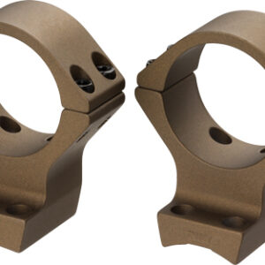 BROWNING X-LOCK MOUNTS 1" MED - 2PC BURNT BRONZE FOR X-BOLT