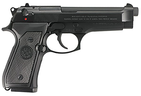 Beretta USA J92F300M 92FS  Full Size Frame 9mm Luger 15+1 4.90" Black Bruniton Barrel, Serrated Steel Slide, Frame w/Beavertail, Ambidextrous USA Made