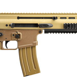 FN 985012 SCAR 16s NRCH 5.56x45mm NATO 16.25" Barrel,   30+1, Flat Dark Earth Anodized Receiver, FDE Telescoping Side-Folding Stock With Adjustable Cheekpiece, Optics Ready