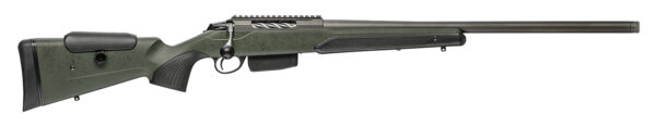 Tikka JRTXRSV316 T3x Super Varmint 308 Win 5+1 23.70" Tungsten Cerakote Barrel/Black Webbed Green Roughtech Stock