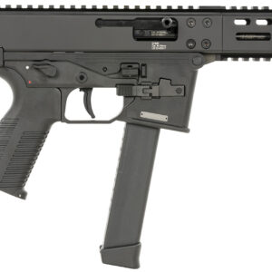 B&T Firearms 450002G GHM  9mm Luger 33+1 6.90", Tri-Lug Threaded Muzzle, Black, No Brace, Polymer Grips, Ambi Controls (Glock Mag Compatible)