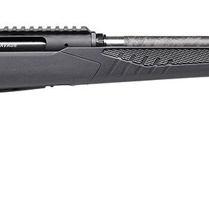 Savage Arms 57903 Impulse Mountain Hunter 300 PRC 3+1 24" Carbon Fiber Threaded Barrel, Black Aluminum Receiver w/Picatinny Rail, Gray AccuStock Synthetic Stock, Ambidextrous