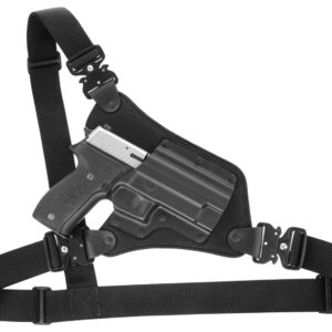 Galco HR228RB High Ready Chest Holster Size Fits Chest Up To 58", Black Kydex/Nylon, Compatible w/Glock 20/21, Harness Mount